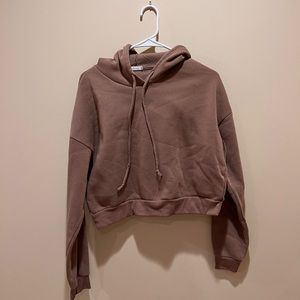 Cropped sweatshirt